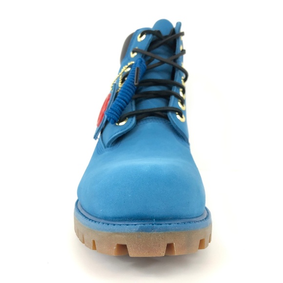 Timberland Men's Premium 6" Blue Boots - Picture 6 of 6